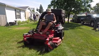 Fall Bagging Switchover and Lawn Fungus