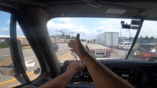 I was late because of a train. The headaches of being a trucker. Day in the life, POV!