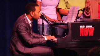 John Legend sings Marvin Gaye's What's Going On at Kennedy Center kickoff