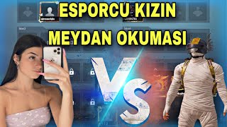 AYŞO SPİKERLİĞİ EŞLİĞİNDE ESPORCU KIZIN MEYDAN OKUMASI / Pubg Mobile