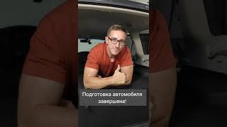 Установка спальника-органайзера в Pajero 4