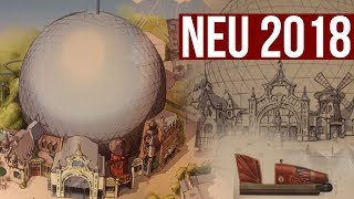 Eurosat CANCAN COASTER - NEUHEIT 2018 im Europa-Park - Preview Centre