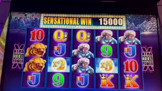 OMG! CRAZY WINS🎉 #slotman #chumashcasino #timberwolfdeluxe