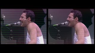 Interference Lines Fixed (Queen Live Aid 1985)