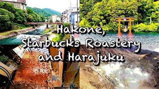 Hakone day trip using the Hakone Freepass| Starbucks Roastery and Harajuku | Japan Travel Vlog