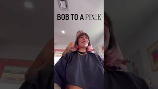 Bob zu einem Pixie #bob to #pixie