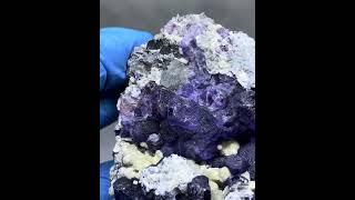 💜 Exquisite Purple Stepped Fluorite - A Geological Marvel 💜