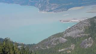 Squamish Estuary view from Gondola August 8, 2024