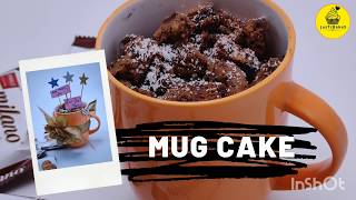 Mug cake with just 4 ingredients/ mug cake made in cooker/quarantine Cake