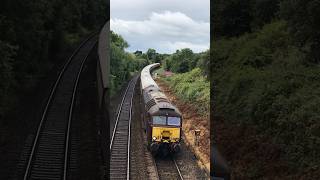 WCR’s 57314+57315 on “The Northern Belle” at Burcott Farm, Hereford 6/7/2024 #train #trending #rail