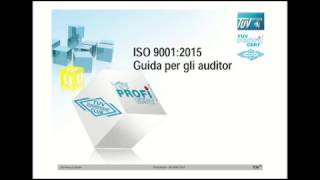 Corso ISO 9001:2015 (Sistema di Gestione per la Qualità)