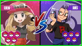 Pokemon Battle Pedia: Serena Vs James (Team Rocket)