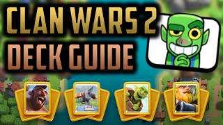 Clan Wars 2 DECK BUILDING GUIDE - How to Build YOUR Four Decks!