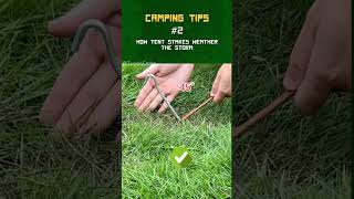 CAMPING TIPS #2 | How tent stakes weather the storm | Tuyen Camp