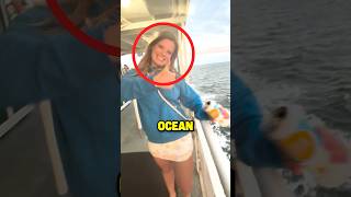 🌊This girl made A HUGE MISTAKE in the middle of the ocean!😨🌊