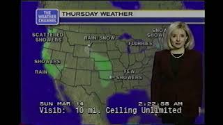 March 14, 1999 - The Weather Channel - National and Northeast Forecast