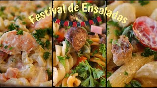 Festival De Ensaladas ∆ 3 Tipos de Ensaladas