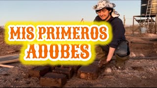 47~PRIMEROS ADOBES DE TIERRA 🌵MALTRATADOS🛑NOS FALTO‼️Y EL EN VIVO❓