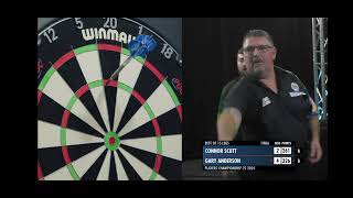 FINAL | Gary Anderson vs Connor Scott | Players Championship 22 🎯