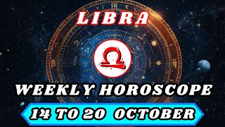 LIBRA WEEKLY HOROSCOPE 14 TO 20 OCTOBER - “The Best Choice Possible” #horoscope #tarot