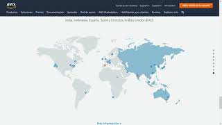 Infraestructura de AWS - Regiones y Zonas de Disponibilidad