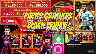 eFootball Black Friday 2025: Packs Gratuits Inédits et Récompenses Incroyables ! 😱💰