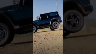 #shorts  ✌Thar 4×4 stunts video 😎 Thar lover 😍  #mahindra  #stunts