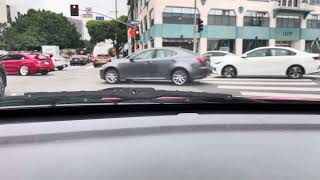 Driving downtown LA, I’m scared #downtown #losangeles #viral #california