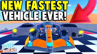 The Limited $200,000 MCL36 Is The New Fastest Vehicle Ever?!! | Roblox Jailbreak Speed Test!