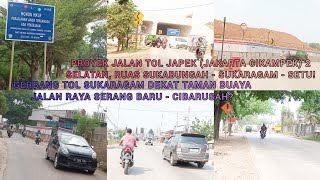 PROYEK JALAN TOL JAPEK 2 SELATAN RUAS SUKABUNGAH-SUKARAGAM! Dekat Cibarusah Bekasi (2-10-2024)