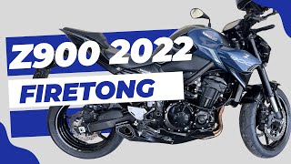 Kawasaki Z900 2022 com Escape Firetong