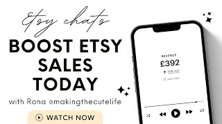 How to get Sales on Etsy Today | Selling on Etsy for Beginners & Small Shops | Honest Etsy Tips