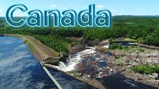 Canada scenery with ambience relaxing music for sleeping, relaxing or studying|Music for relaxation