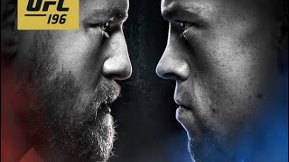 UFC 196 Conor McGregor vs Nate Diaz Re-Simulation