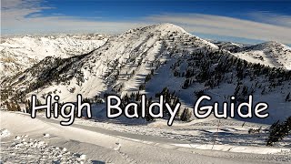 Snowbird High Baldy Traverse Guide (Every named run)