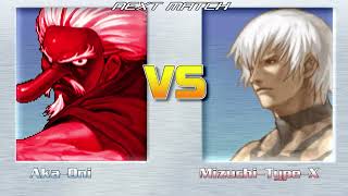 Aka-Oni vs Mizuchi-Type-X. MUGEN