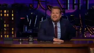 James corden Calling BTS  presence in UN "UNUSAL