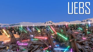 15.000 Catapults vs 15.000 Laser Knights- Ultimate Epic Battle Simulator 2- UEBS 2