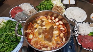 lẩu thái hải sản(seafood hotpot)