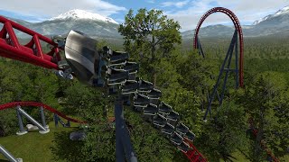 Intense Double Launch Terrain Coaster