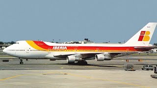 Impossible Landing Iberia Airlines BOEING 747 at San Francisco International Airport - MFS2020