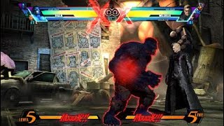 ULTIMATE MARVEL VS CAPCOM 3 My Solo Combo With The Incredible Hulk