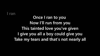 Marilyn Manson - Tainted Love (Lyrics)