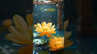 #Beautiful lotus flowers #trendingshorts #musicforrelaxation#nature #peacefulrain #flowers #music