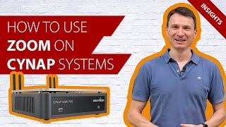 How to use Zoom on Cynap systems