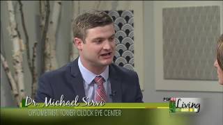 Dr. Michael Servi discusses dry eye syndrome on Living with Amy