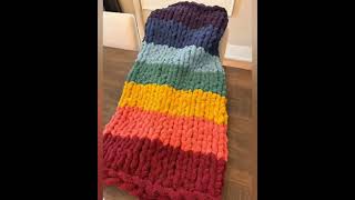 Chunky Blanket Loom from Customers