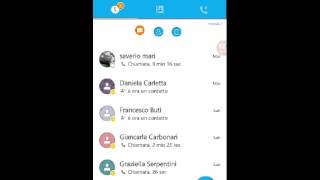 Accettare contatto skype