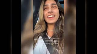 Mia Khalifa cantando Christian Dior de Jhay Cortez