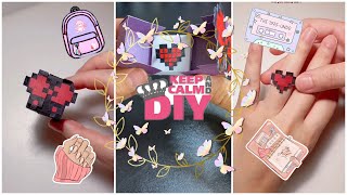 🫶🏻💍 DIY Gift | Ring and box making | Cute gift idea 🎀 | Tiktok diy detailed explanation 💋💍